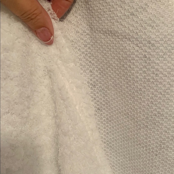 White faux fur cardigan - Picture 3 of 4